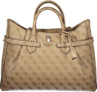 Guess Beige Polyurethane Women Womens Handbag