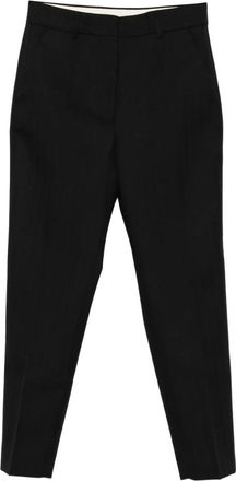 Barena Zwarte Gerardina Broek - Dames - Slim Fit Broeken - Zwart - S - Broeken