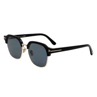 Tom Ford Smoke Square Sunglasses FT1166-K 01A 54
