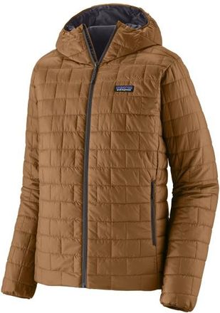 Patagonia Nano Puff Hoody Kunstfaserjacke f&uuml;r Herren | braun