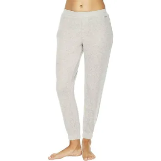 Calvin Klein Womens Ease Ribbed Jogger In Gray Heather