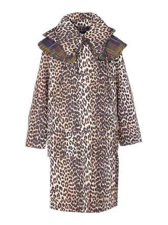 Barbour Leopard Print Parka