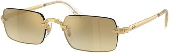 Ray-Ban Rb 3928 Zonnebrillen - unisex - Zonnebrillen - Geel - 54 MM - Accessoires