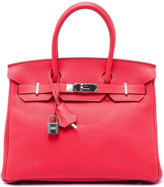 Herm&egrave;s Pre-owned Hermes Clemence Birkin Retourne 30 Ladies OC03UPVC86QWKRBB
