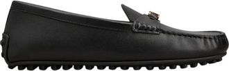 Tod's Oval-T Loafers - Dames - Loafers - Zwart - 38 1/2 EU - Leer - Schoenen