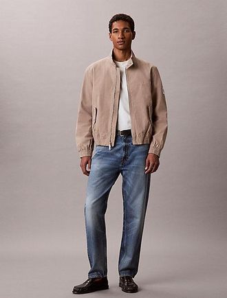 Calvin Klein Chaqueta de sarga de algod&oacute;n ligeramente acolchada