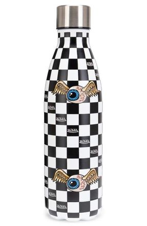 Von Dutch BPA Free 24oz Hydration Stainless Steel Bottle in Vision Board at Nordstrom
