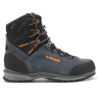 Lowa Ticam Evo GTX Suede Mens Lace Up Boots - Steel Blue Orange - Size:UK 10.5