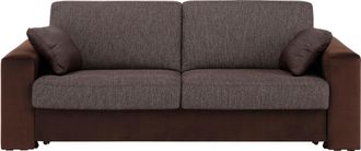 HOME AFFAIRE Schlafsofa »Roma Matratzenhöhe 14 cm« Dauerschlaffunktion, mit Unterfederung, Lattenrost, Matratze