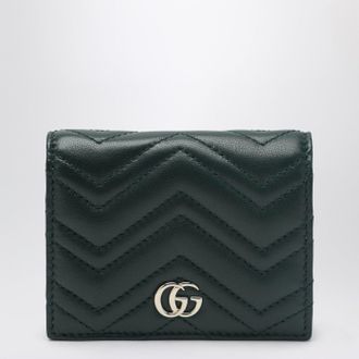 Gucci Small GG Marmont wallet in green