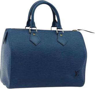 Louis Vuitton Pre-owned Handbags, female, Blue, Size: ONE SIZE Pre-owned Speedy 25 Handbag