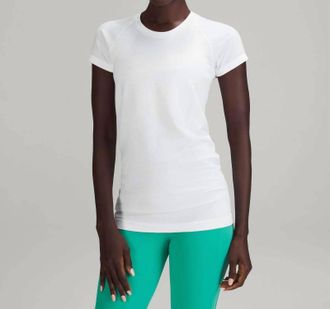 lululemon Swiftly Tech Short Sleeve 2.0 Top In White