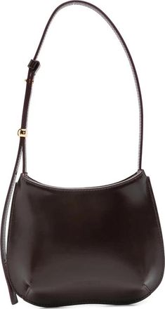 Jacquemus Le Petit Bisou Schoudertas - Dames - Schoudertassen - Bruin - ONE Size - Katoen - Tassen