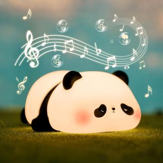 OEM L&aacute;mpara De Noche Infantil Con Forma De Panda, Con Ruido Blanco, Dispositivo De Sonido Para Conciliar El Sue&ntilde;o, 4 Sonidos Relajantes, Temporizador/regu
