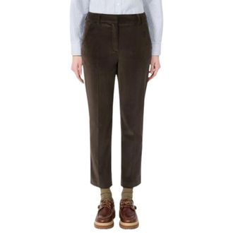 Max Mara Mujer, Pantalones, Marr&oacute;n, Talla: S
