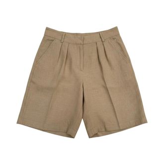 Stenstr&ouml;ms Casual Shorts, female, Beige, Size: XS Livia Shorts
