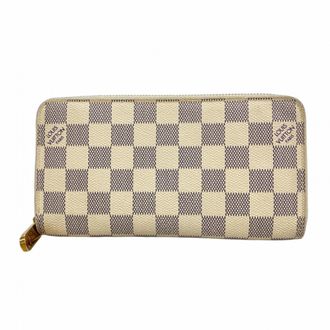 Louis Vuitton White Long Wallet (Bi-Fold) (Pre-Owned)