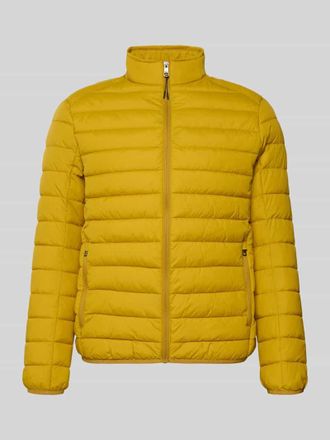 Mc Neal Steppjacke mit Rei&szlig;verschluss in GELB, Gr&ouml;&szlig;e XXXL