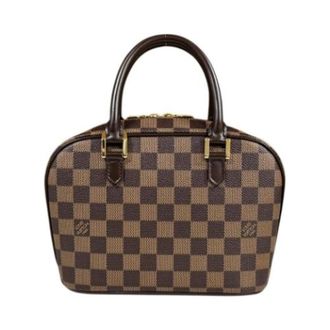 Louis Vuitton Borsa a mano Pre-owned Vintage in tela Damier - - Pre-owned - Donna - Marrone - ONE SIZE