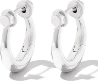 Maria Black Sterling Silver Malik 10 Hoop Earrings - Mens - Sterling Silver