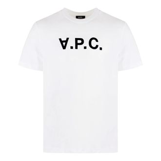 A.P.C. T-Shirts, female, White, XL, Standard Grand VPC cotton t-shirt