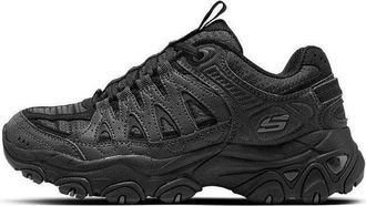 Skechers (WMNS) Skechers DLites Trail Running Shoes Black 180172-CCBK