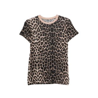 BASERANGE Leopard-print T-shirt