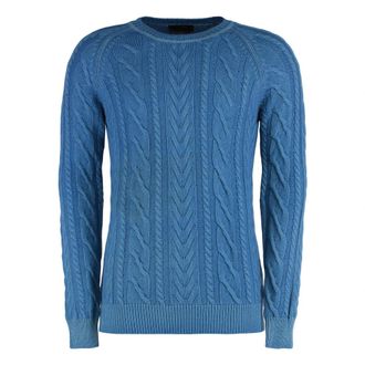 Moorer Uomo, Maglie, Blu, M, new
