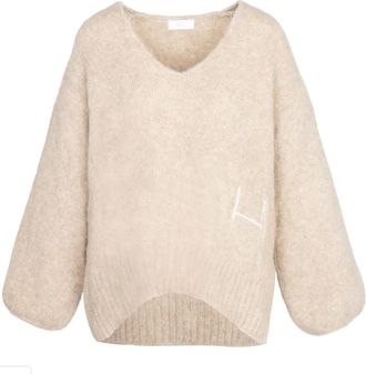 Hést Mujer, Jerseys, Beige, Talla: M