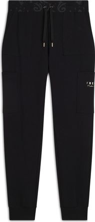 Freddy Pantaloni sportivi con fascia in vita floreale