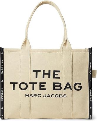 Marc Jacobs The Jacquard Tote Bag Tote Handbags Warm Sand, Cotton