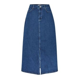 Masai Falda Larga Vaquera - Skirts - Mujer - Azul - L