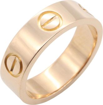 Cartier Pink Gold Pink Gold (18K) Band Ring (Pre-Owned)