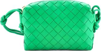 Bottega Veneta Loop Intrecciato Nappa Mini crossbody bag - Verde