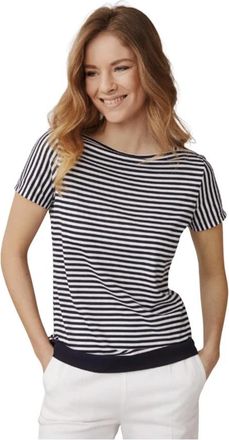 Windsor Shirt - Dames - T-shirts - Blauw - 2XL - Katoen - Tops