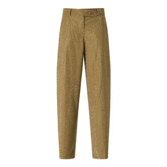 Pinko Pinko, Dames, Broeken, Bruin, Maat: M