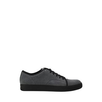 Lanvin Dbb1 Canvas Sneakers in Dark Grey at Nordstrom, Size 10 Uk