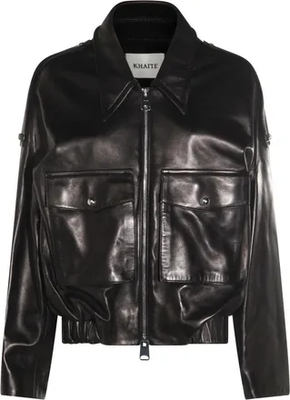Khaite Jackets Blacks And Greys-Donna