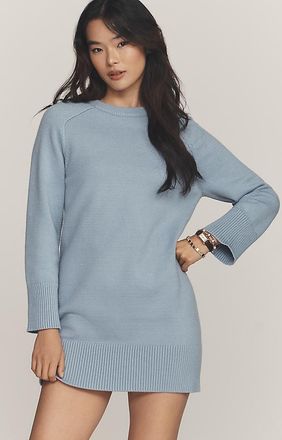 English Factory Long-Sleeve Mini Sweater Dress