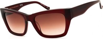 DKNY DO519S 605 Crystal Bordeaux/Brown Gradient