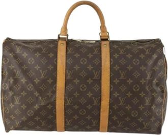 Louis Vuitton Pre-owned Weekend Bags, unisex, Brown, Size: ONE SIZE Pre-owned Keepall bag