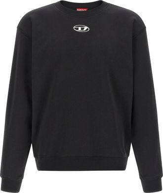 Diesel Black S-Norm-Iod Sweatshirt
