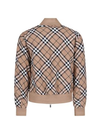 Burberry Mens Jackets Beige Polyester