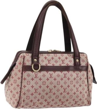 Louis Vuitton Pre-owned Handbags, female, Red, Size: ONE SIZE Pre-owned Canvas Handbag