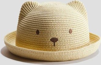 H&M Straw Hat in Beige at Nordstrom, Size 2-4 T