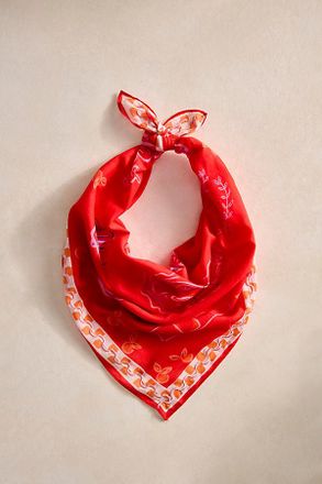 Elizabeth Gillett Italian Caf&eacute; Cotton Bandana