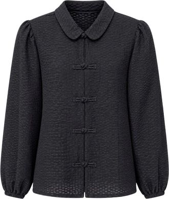 2-Biz Blouses - Dames - Blouses - Zwart - M - Overhemden