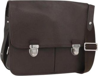 Louis Vuitton Pre-owned Vintage Taiga Schoudertas - Dames - Vintage Schoudertas - Bruin - ONE Size - Leer - Vintage