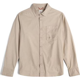 Topo Designs Mens Desert Shirt in Cobblestone at Nordstrom, Size Xx-Large