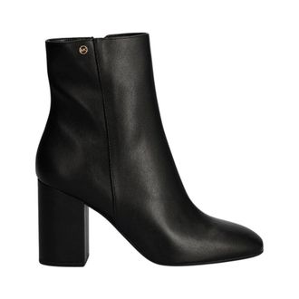Michael Kors Hazel Enkellaarsjes - Dames - Schoenen - Zwart - Maat: 41 EU Leer